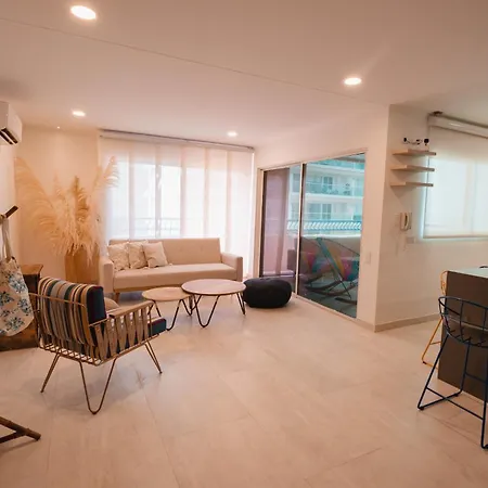 Apartamento Caribbean Beachfront Getaway Cartagena